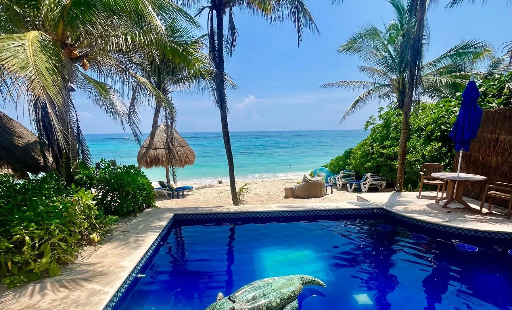 Apartamento Beachfront Hammock Heaven Akumal