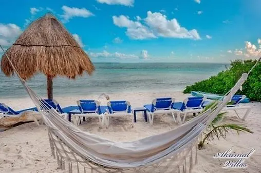Beachfront Hammock Heaven Akumal México